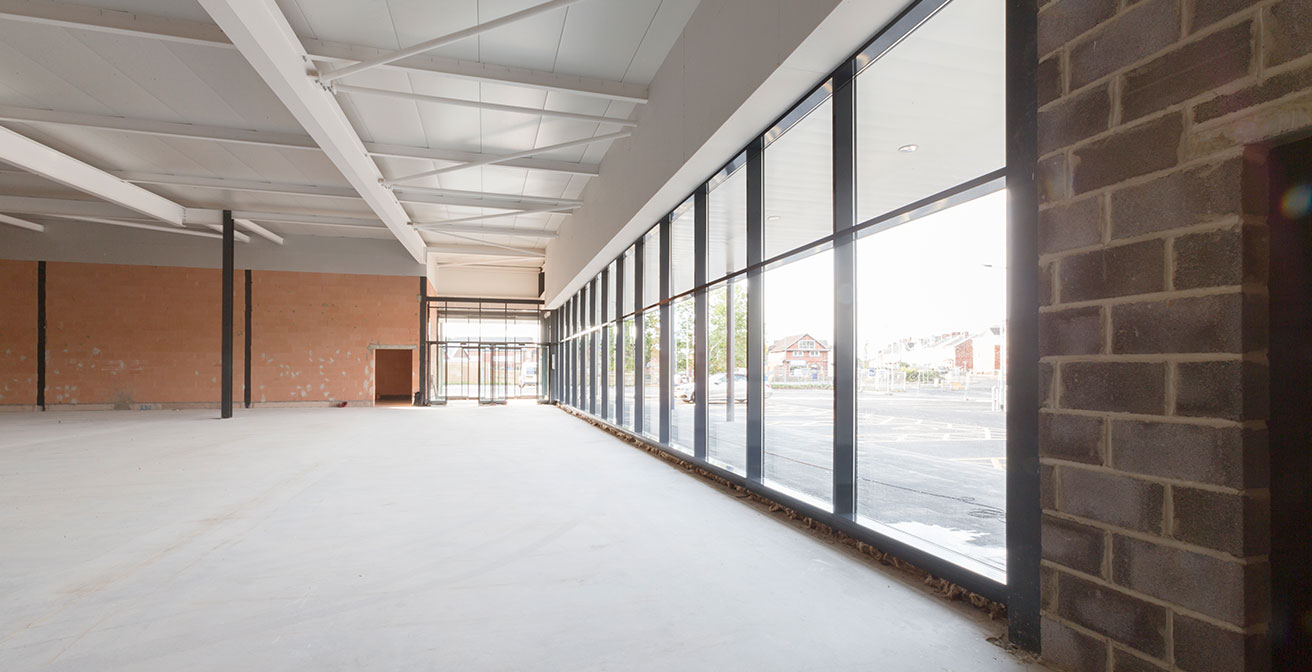 A look into the interior of Lidl following Practical Completion - Quora Developments