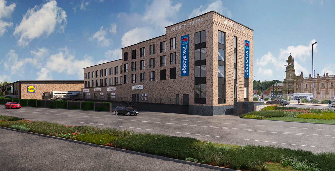 CGI of Oldham Development - Quora Developments