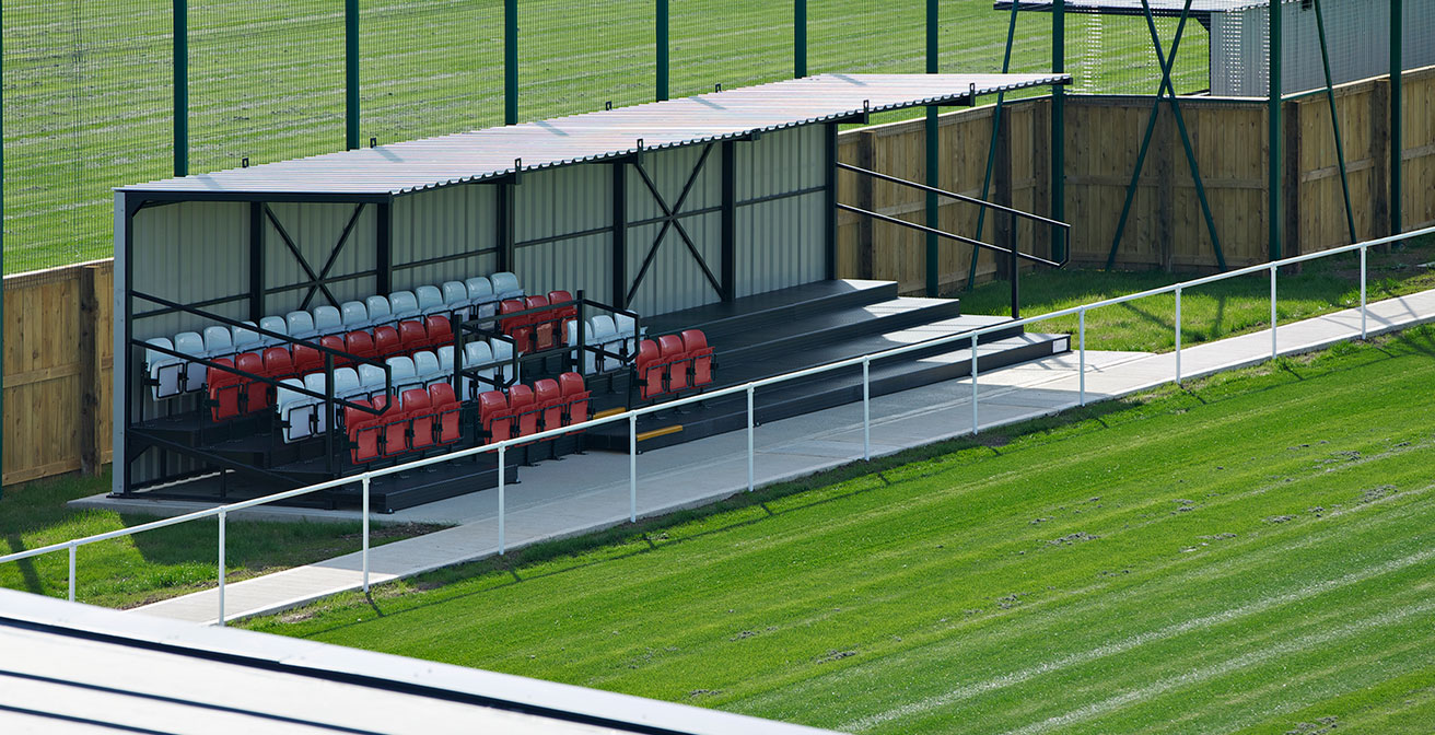 Seats at the Skegness Lilywhites Football Ground - Quora Developments